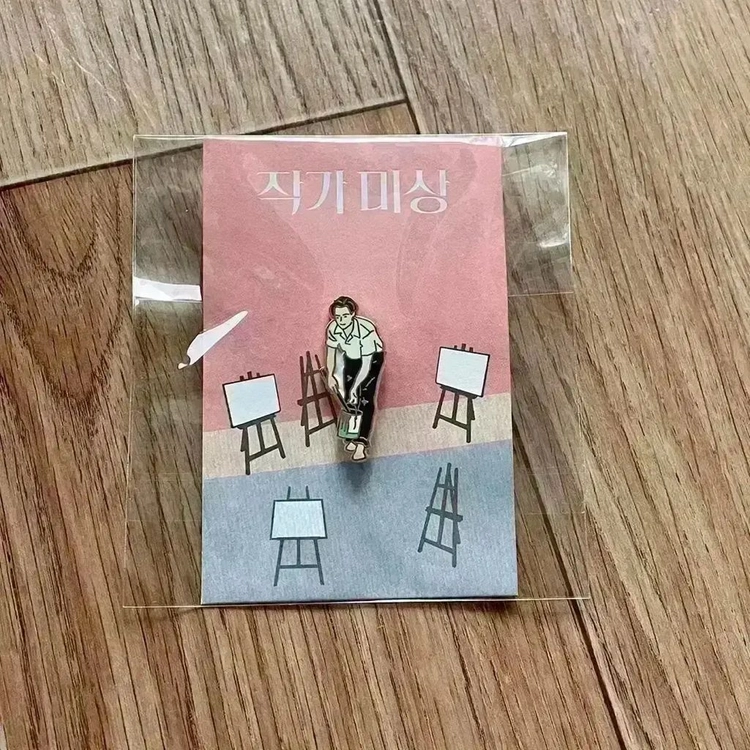 작가미상 아티스트 뱃지 A3포스터 영화렌티큘러포토카드 포카게르하르트리히터 이미지