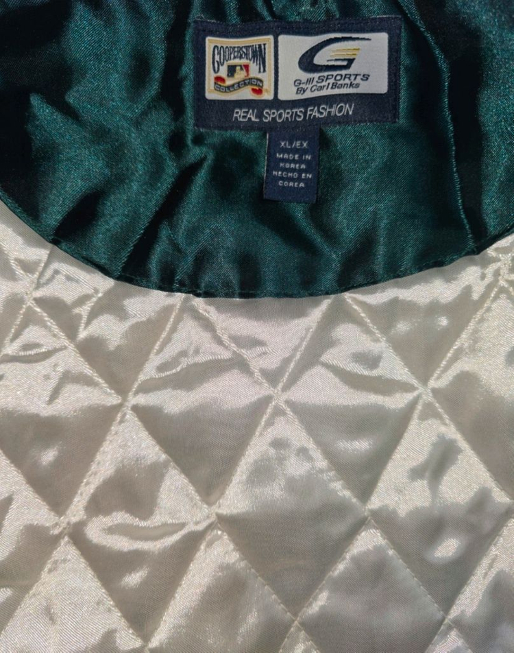 마제스틱 MLB G-III sports 오클랜드 애슬레틱스 야구 점퍼 이미지