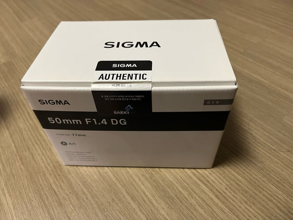 시그마 아트오식 캐논용 50mm F1.4 DG HSM Art (EF) 이미지