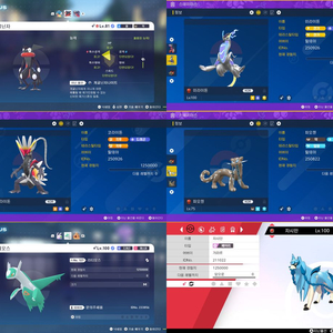 포켓몬스터 소드실드/스칼렛바이올렛/레전드ZA 배포몬, 주문제작 최저가 상점 (포챔스 대비 가능) 이미지