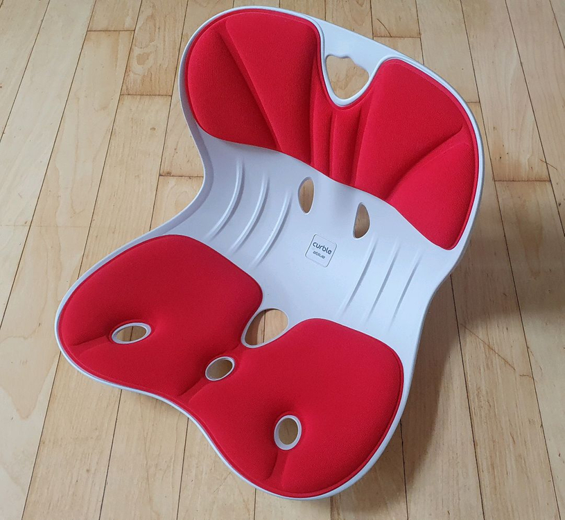 커블체어 와이더 레드 이미지