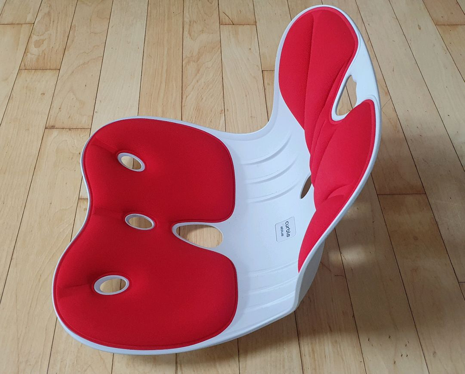 커블체어 와이더 레드 이미지