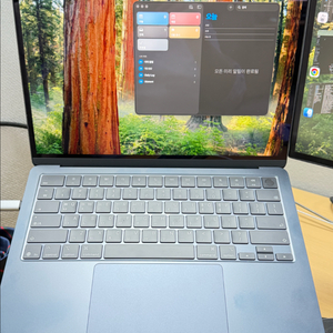 맥북에어13 m4 ssd256 16gb 애플케어포함 이미지