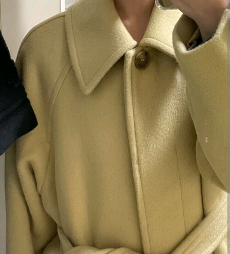 모한 프리미엄 울 코트 이미지