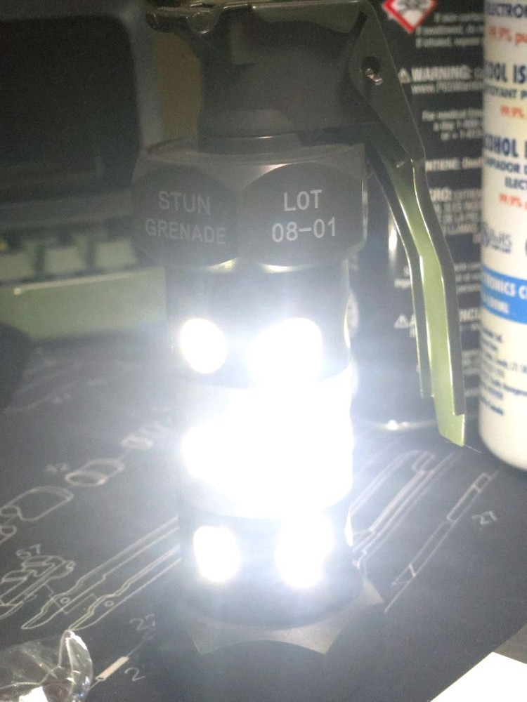 섬광탄 모형 플래시 레플리카 이미지