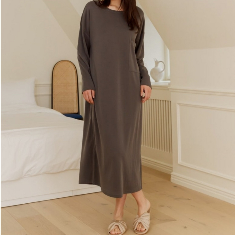 소윰 soyoom 테일라 잠옷 원피스(각각) 이미지