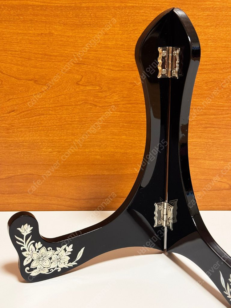 나전칠기 십장생 타원쟁반 김영만작가 (새상품) 이미지