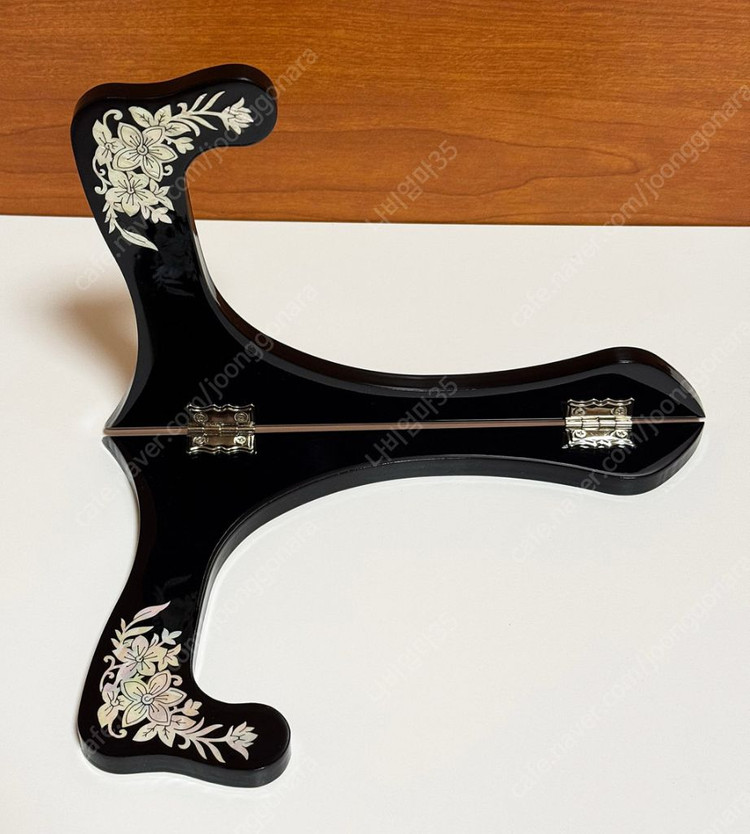 나전칠기 십장생 타원쟁반 김영만작가 (새상품) 이미지