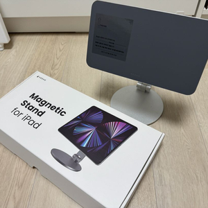 니케 아이패드 프로 마그네틱 거치대 11인치 m4용 실버 판매 이미지