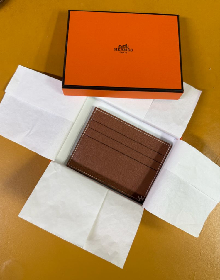 Hermes 에르메스 H셀리에 6CC 카드지갑 (골드-에버컬러가죽) 이미지