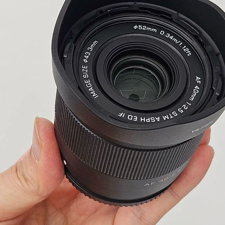 Viltrox AF 40mm F2.5 FE 빌트록스 렌즈 이미지