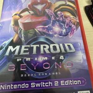 닌텐도 스위치2 메트로이드 프라임4 비욘드 이미지