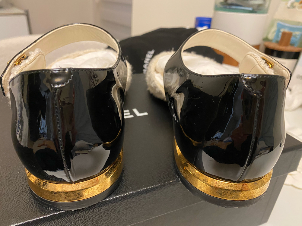 샤넬 트위드 메리제인 슈즈 38 이미지