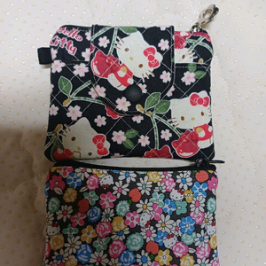 산리오 고전 키티 핸드메이드 지갑 이미지