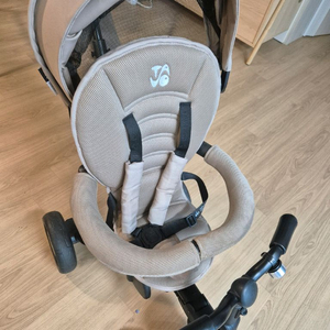 타보 미니 스트라이커 유모차형 접이식자전거 베이지 이미지