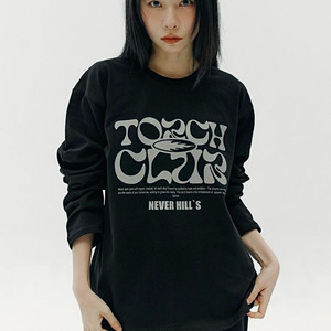 (1회착 택포가격) 토치 NEVER HILL 롱슬리브 블랙 L 이미지