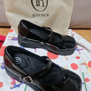 로제니크 케이트 플랫폼 메리제인 (애나멜 유광 굽 5cm) 사진 촬영할때 엄청 귀여움!!!! 이미지