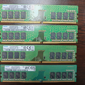 삼성 DDR4 2666MHz RAM 메모리 8GB 4개 (32GB) 이미지