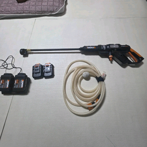 WORX 웍스 HYDROSHOT 무선 고압세척기 WG644 이미지