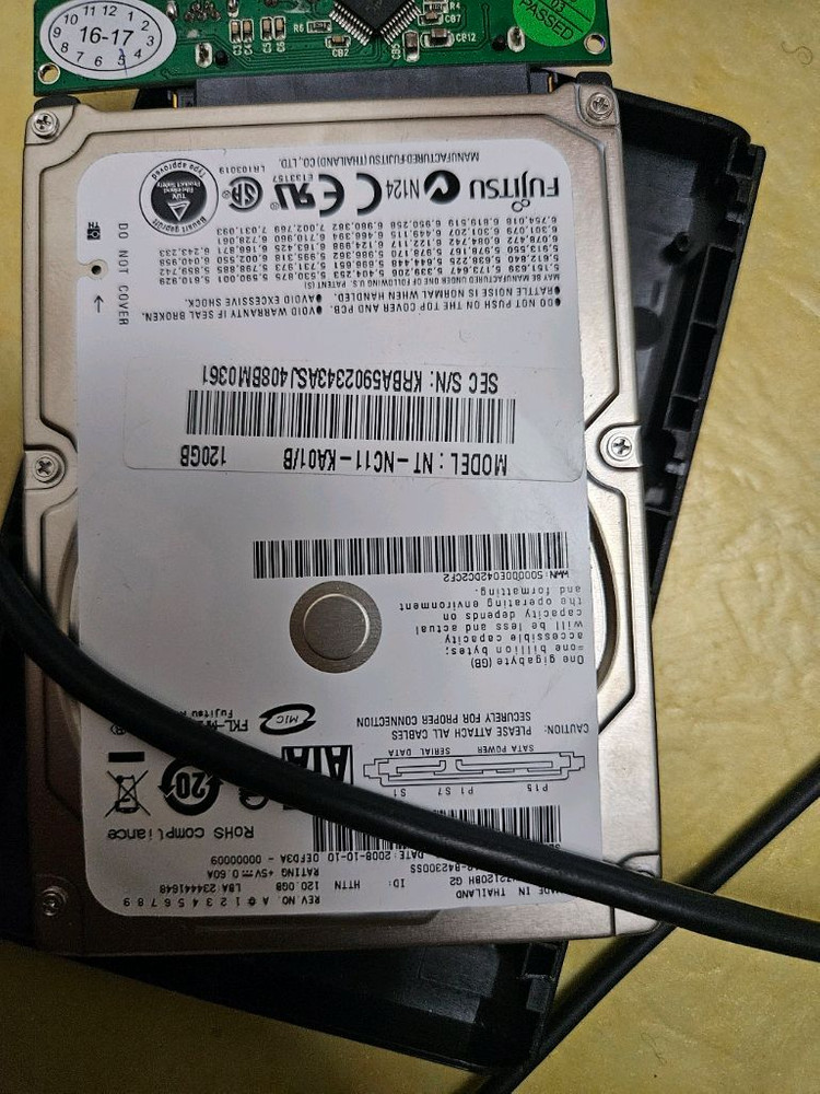 HDD 2.5인치 노트북 하드 일괄[ 전체포멧완료] 이미지