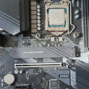 10700 내장O z490 쿨러 보드세트 판매합니다. 이미지