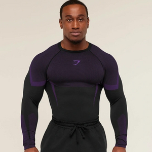 짐샤크 오닉스V5 퍼플 롱슬리브 M 이미지