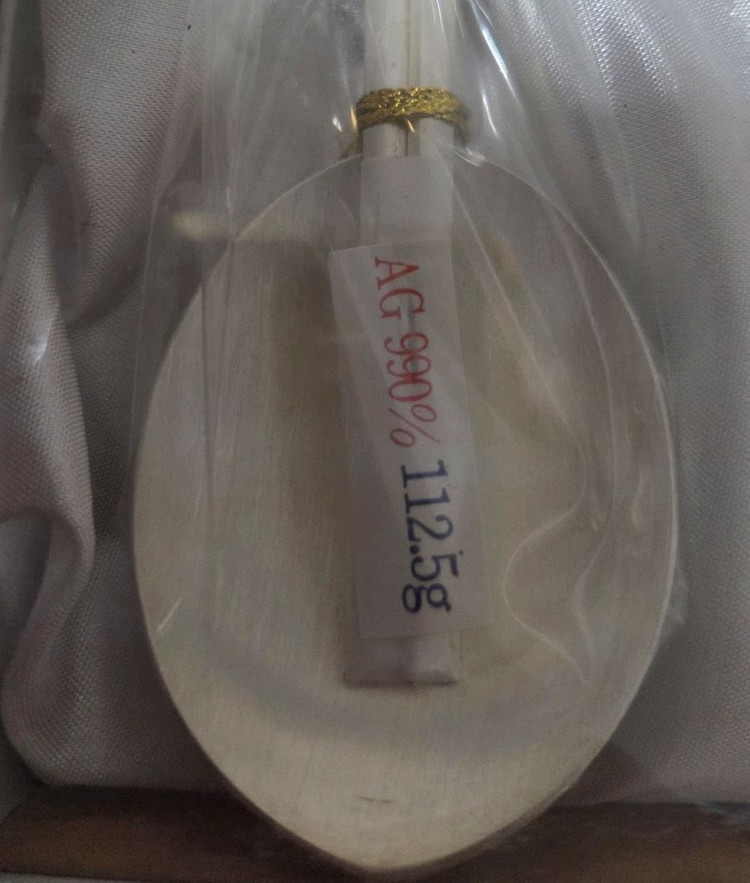 *은수저 2벌 990 미사용 60돈(225g) 이미지