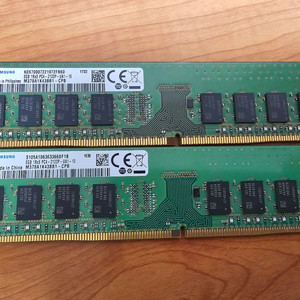 삼성 DDR4 16GB( 8GB * 2EA ) 램 이미지