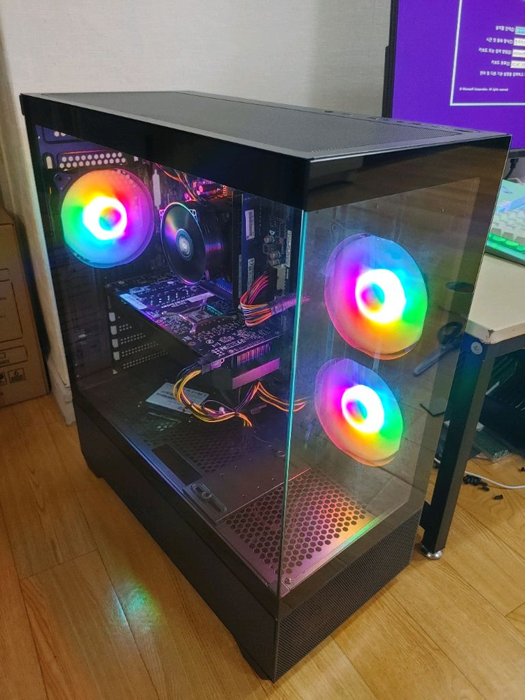 초특가 급처분 i7/램12g/gtx1080 본체 게이밍 데스크탑 컴퓨터 이미지