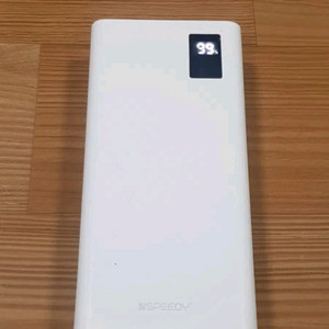 스피디 고속충전 듀얼타입 보조배터리 20000mah 화이트 이미지