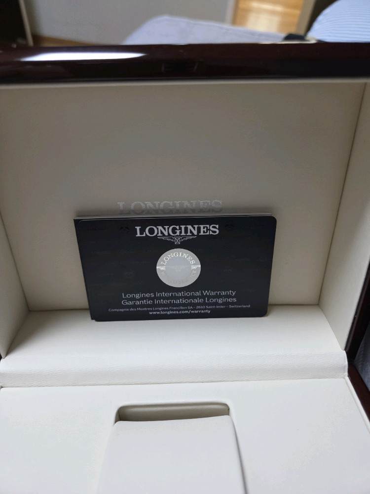 론진 마스터콜렉션 데이트 38.50mm 가죽모델 이미지