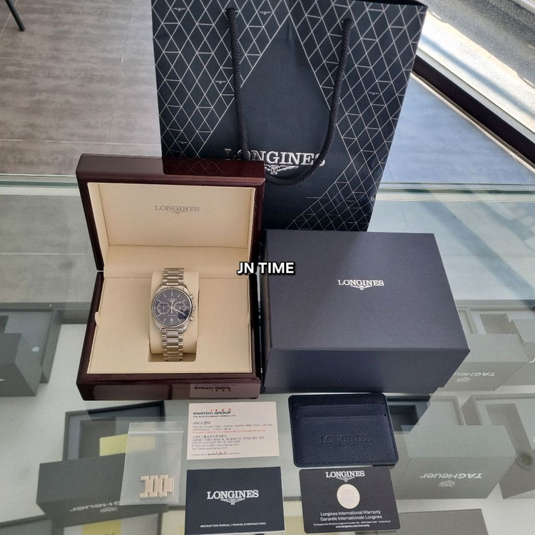 론진 마스터콜렉션 투카운터 청판 40mm(2025년식) 이미지