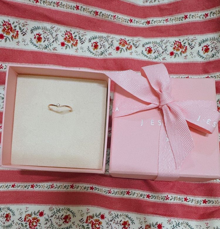 제이에스티나 14k 반지 이미지