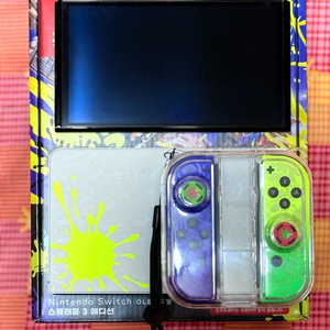 닌텐도 스위치 OLED 스플래툰 3에디션 이미지