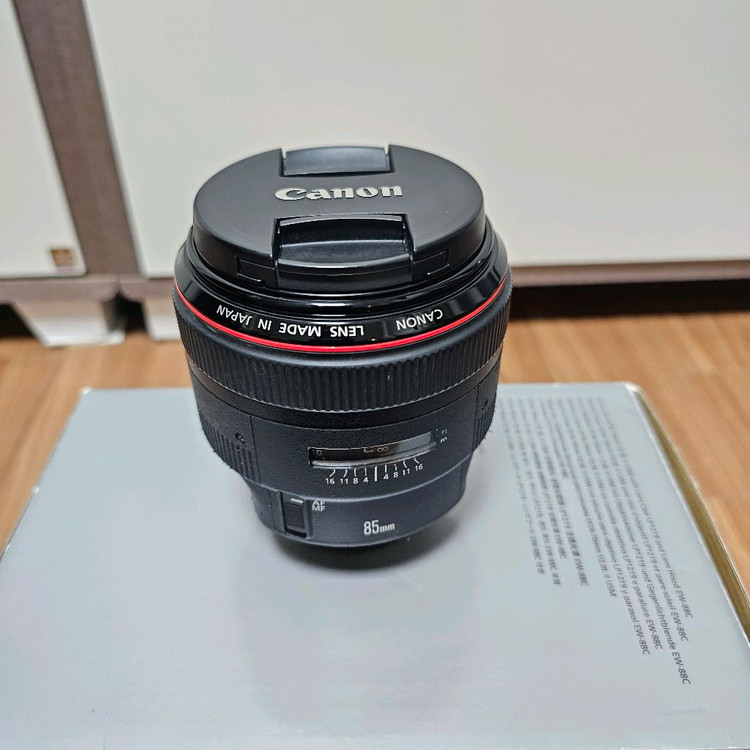 캐논 렌즈 85mm ll 팝니다 만투 이미지