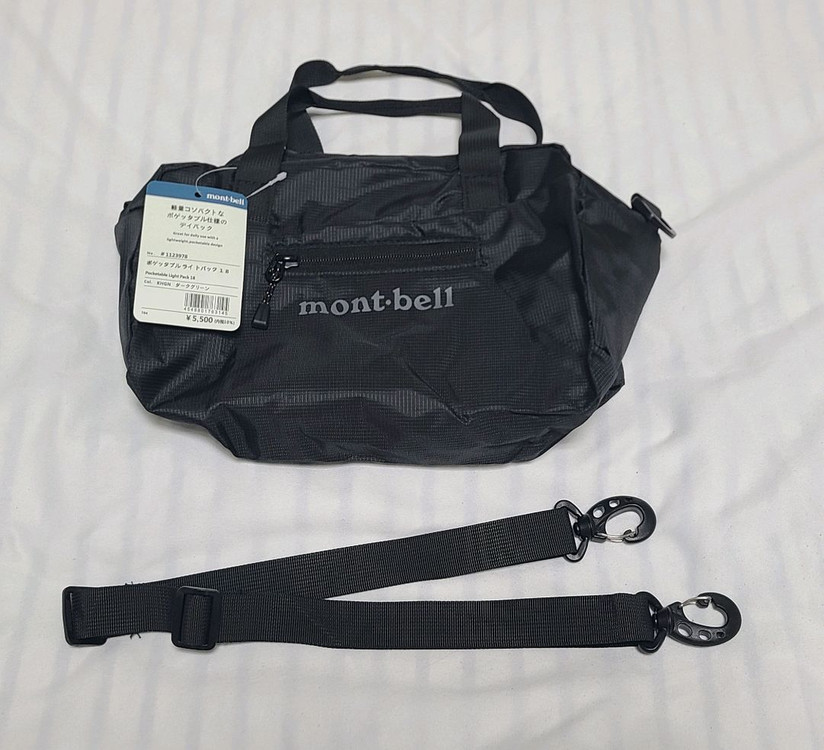 몽벨 포터블 경량 숄더백 ( 새상품 )남녀공용 이미지
