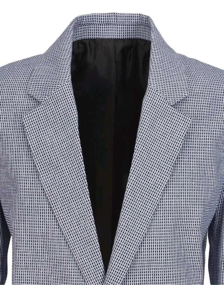 LF 남성 TNGT 블랙 패턴 면혼방 롱코트 (새상품) 이미지