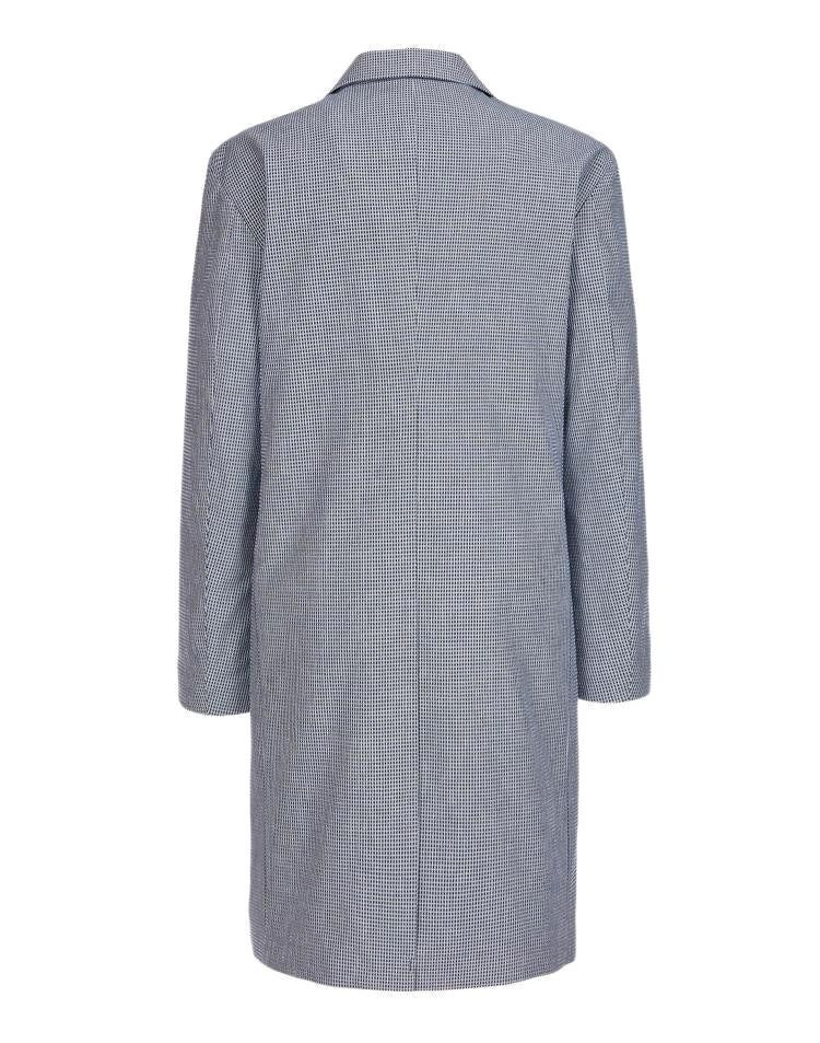 LF 남성 TNGT 블랙 패턴 면혼방 롱코트 (새상품) 이미지