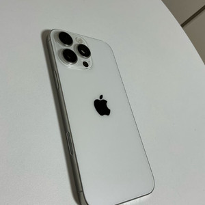 아이폰 16프로맥스 화이트 256g 3개월사용 이미지
