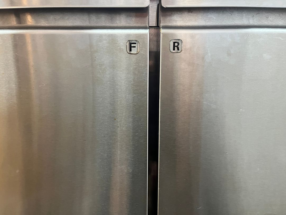 스키피오 테이블냉장냉동고 1200 간냉식 냉장1칸냉동1칸 반반 냉동장고 업소용 카페 2도어 이미지