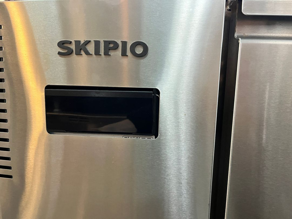 스키피오 테이블냉장냉동고 1200 간냉식 냉장1칸냉동1칸 반반 냉동장고 업소용 카페 2도어 이미지