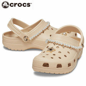 클래식 엠벨리쉬드 체인 클로그 여성 샌들 단화 슬리퍼 이미지