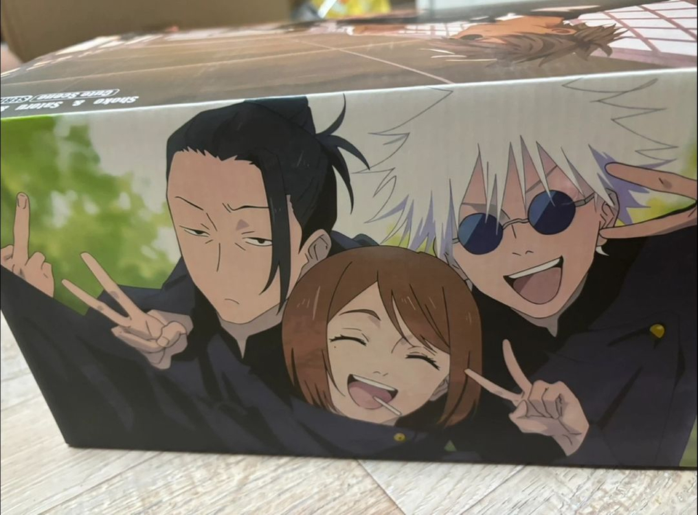 주술회전 Real 고죠사토루&게토&쇼코 레진 피규어 이미지