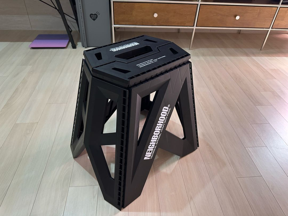NEIGHBORHOOD 로고 폴더블 체어 새제품 이미지