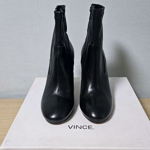[250,8M]빈스-앵클부츠, 가죽부츠 (블랙) 이미지