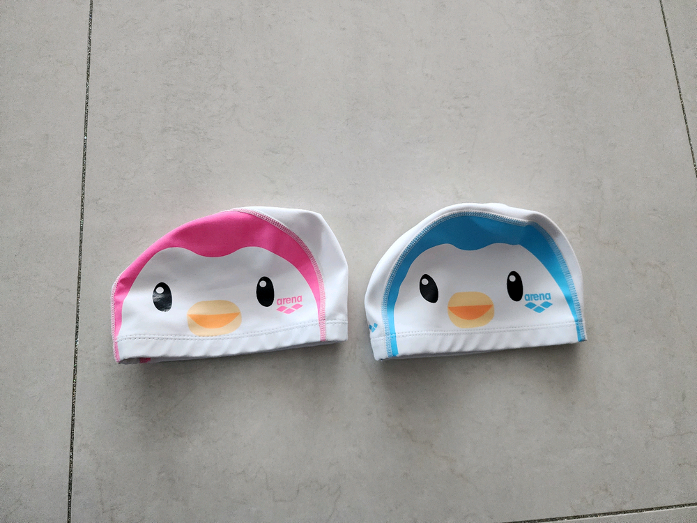 아레나 키즈 실리콘코팅수모 2개팔아요 이미지