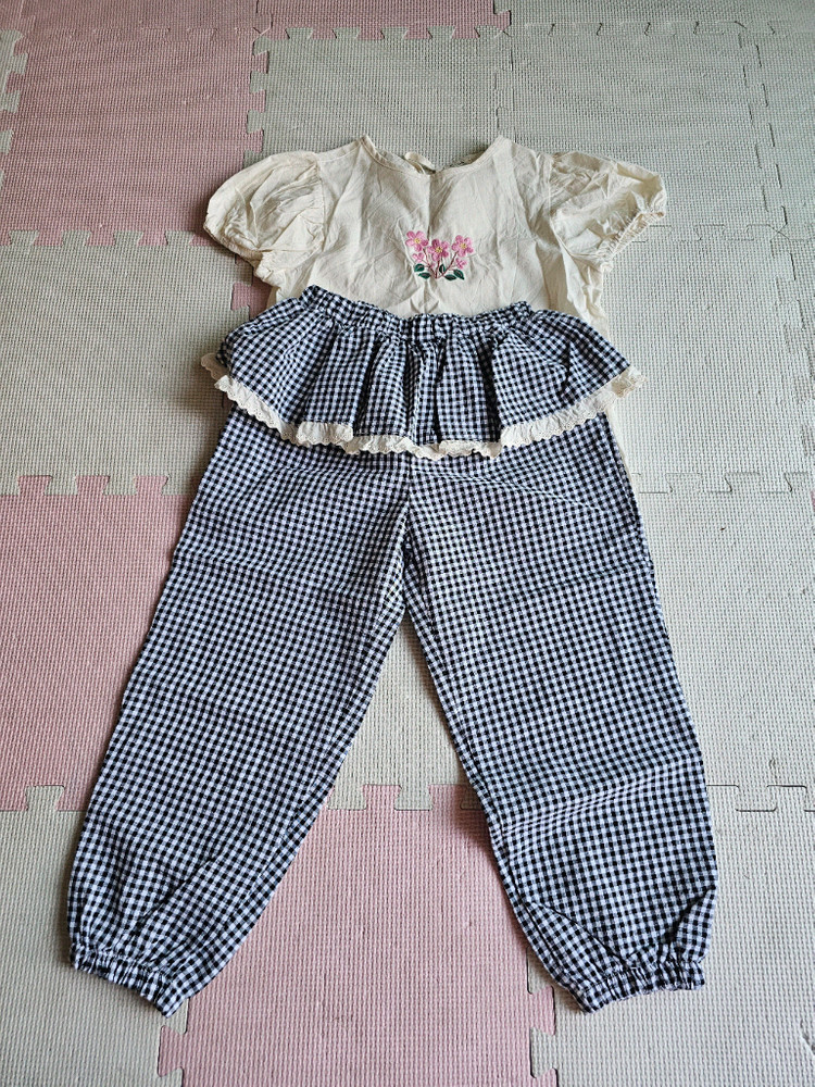 여아옷 120호130호 봄가을여름 113벌 일괄 이미지