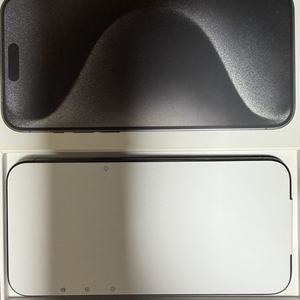 아이폰 15 프로맥스 1tb 블랙 티타늄 이미지