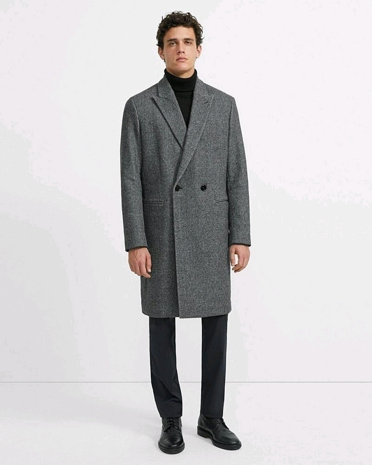 띠어리 켄싱턴(먼로 더블브레스트) 코트 새제품 이미지