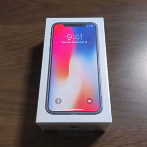 (미개봉!)아이폰x 스페이스 그레이 이미지